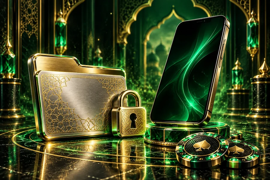Phone, file and lock illustrating app source checks
